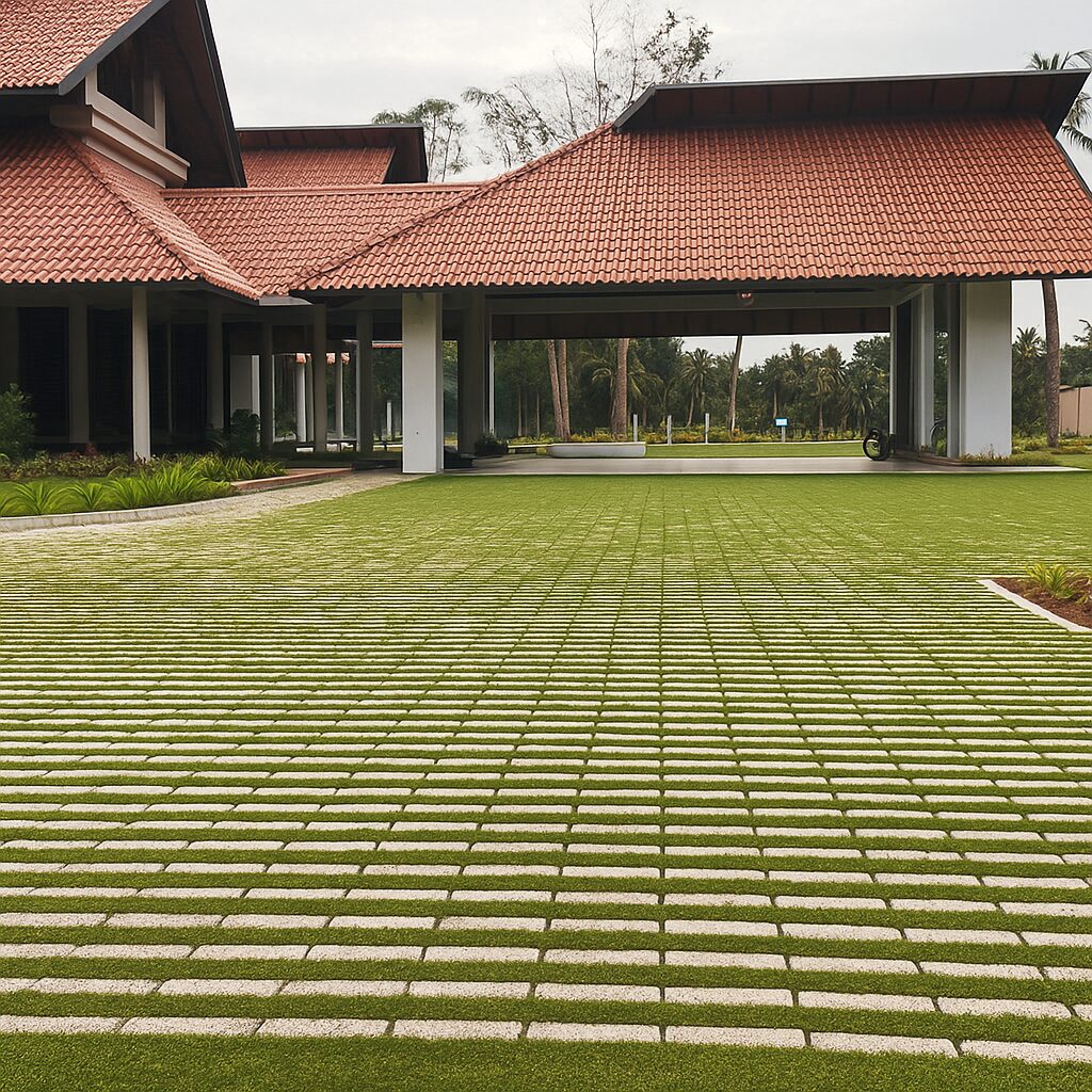 Villa_Grass_Paver_Driveway