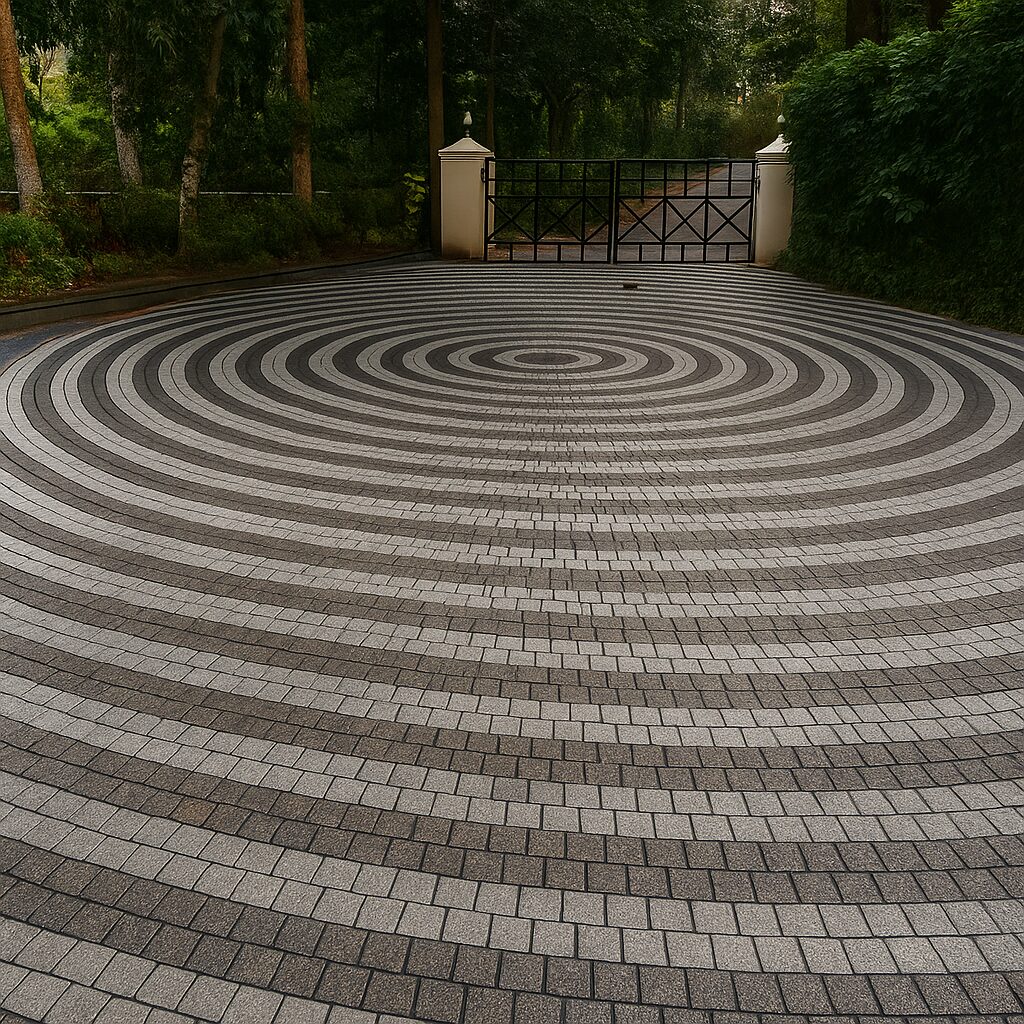 Concentric_Cobblestone_Driveway_Architectural_View