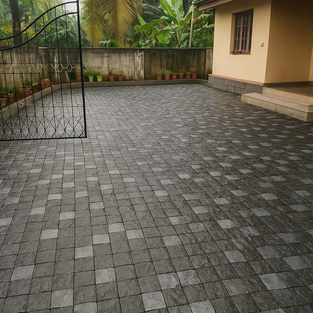 Grey_Stone_Interlock_Courtyard_Design