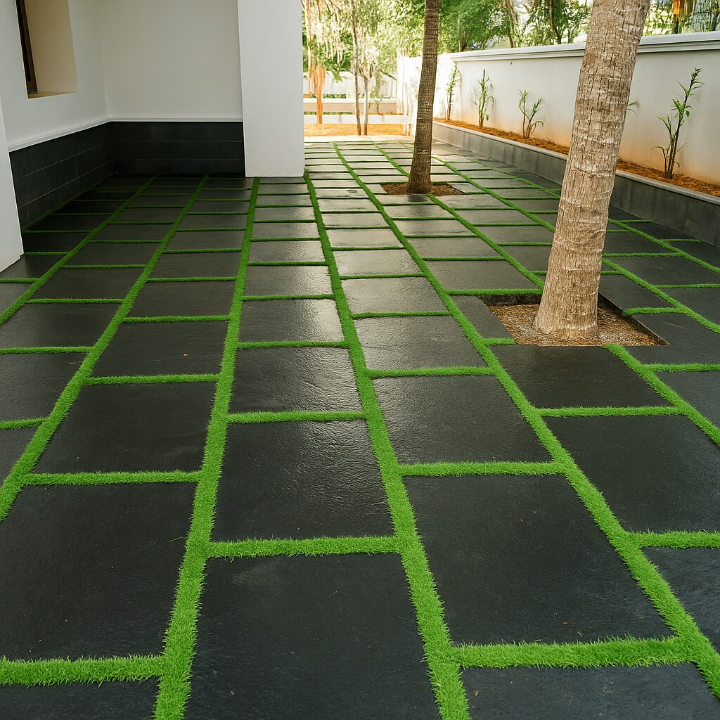 Kadappa_Stone_Grass_Courtyard_Design
