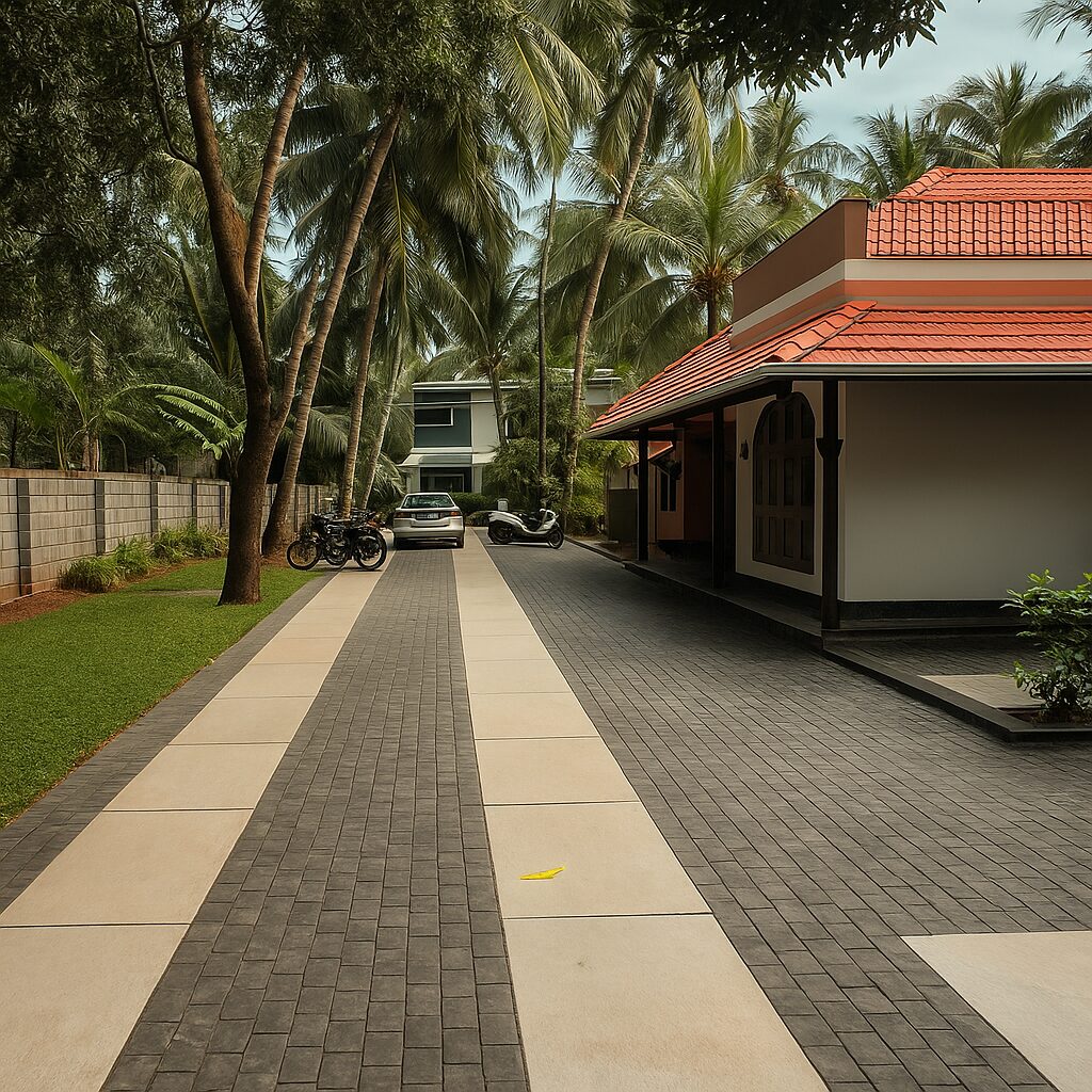 Kerala_Traditional_Modern_Driveway_Design