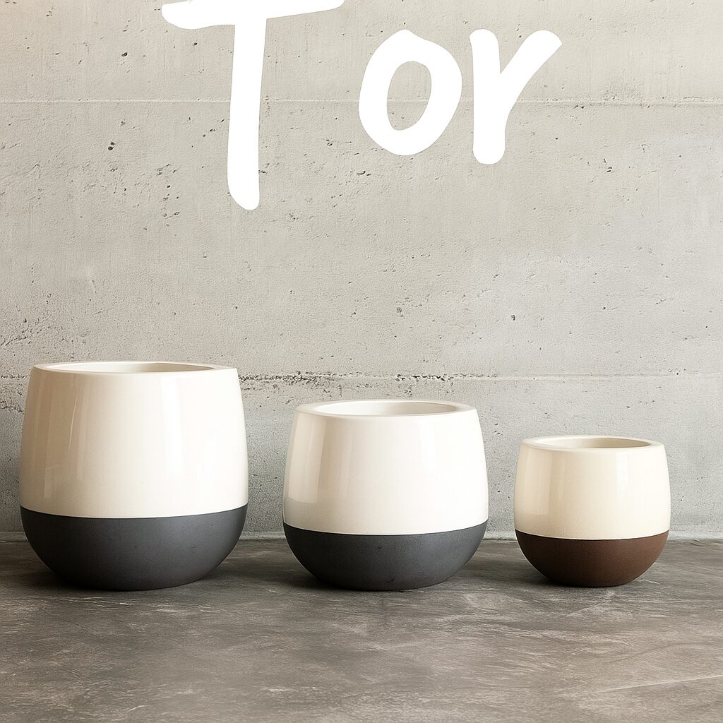 Torta_Two_Tone_Modern_Ceramic_Planters